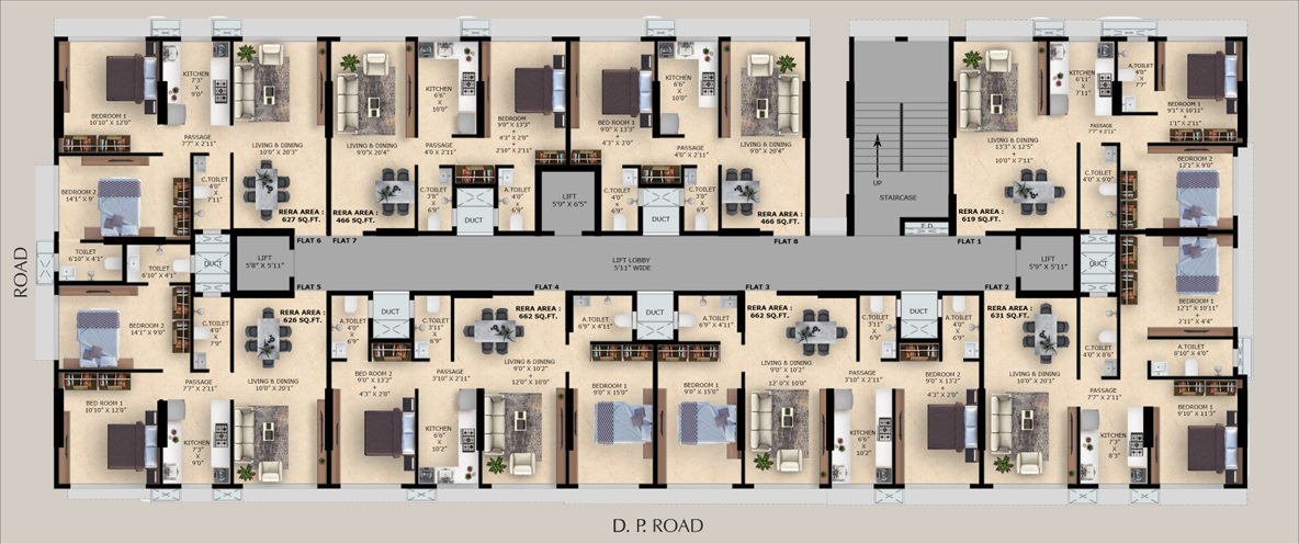 Floor Plan 9-12