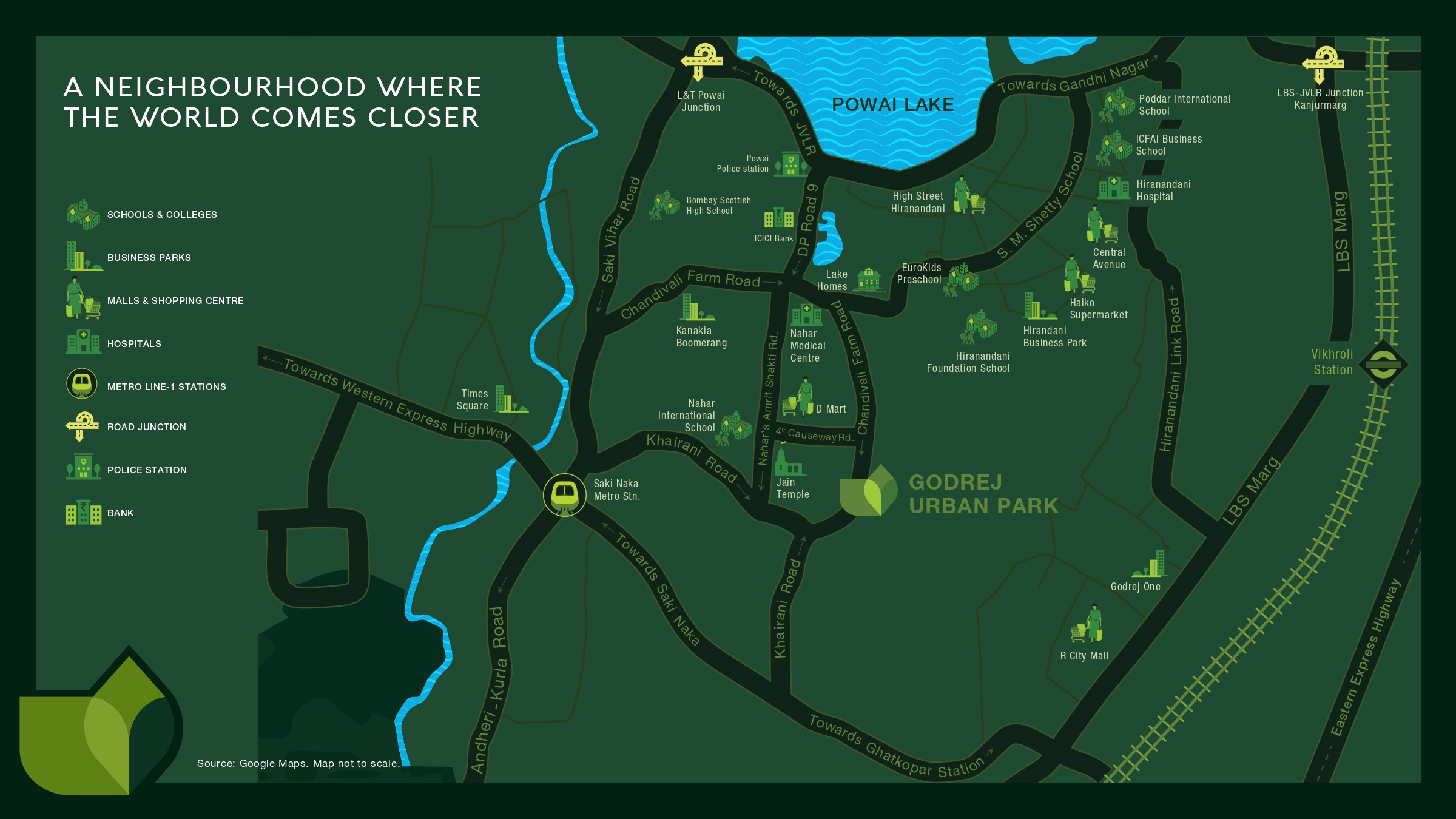 Godrej Urban Park Location
