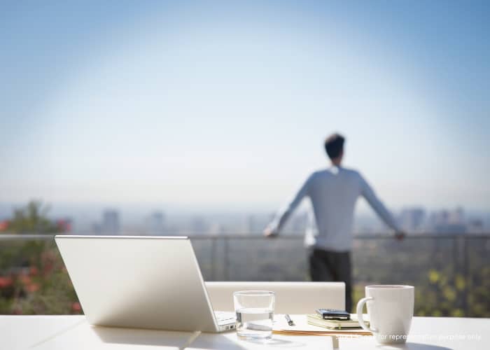 Work Station on Rooftop