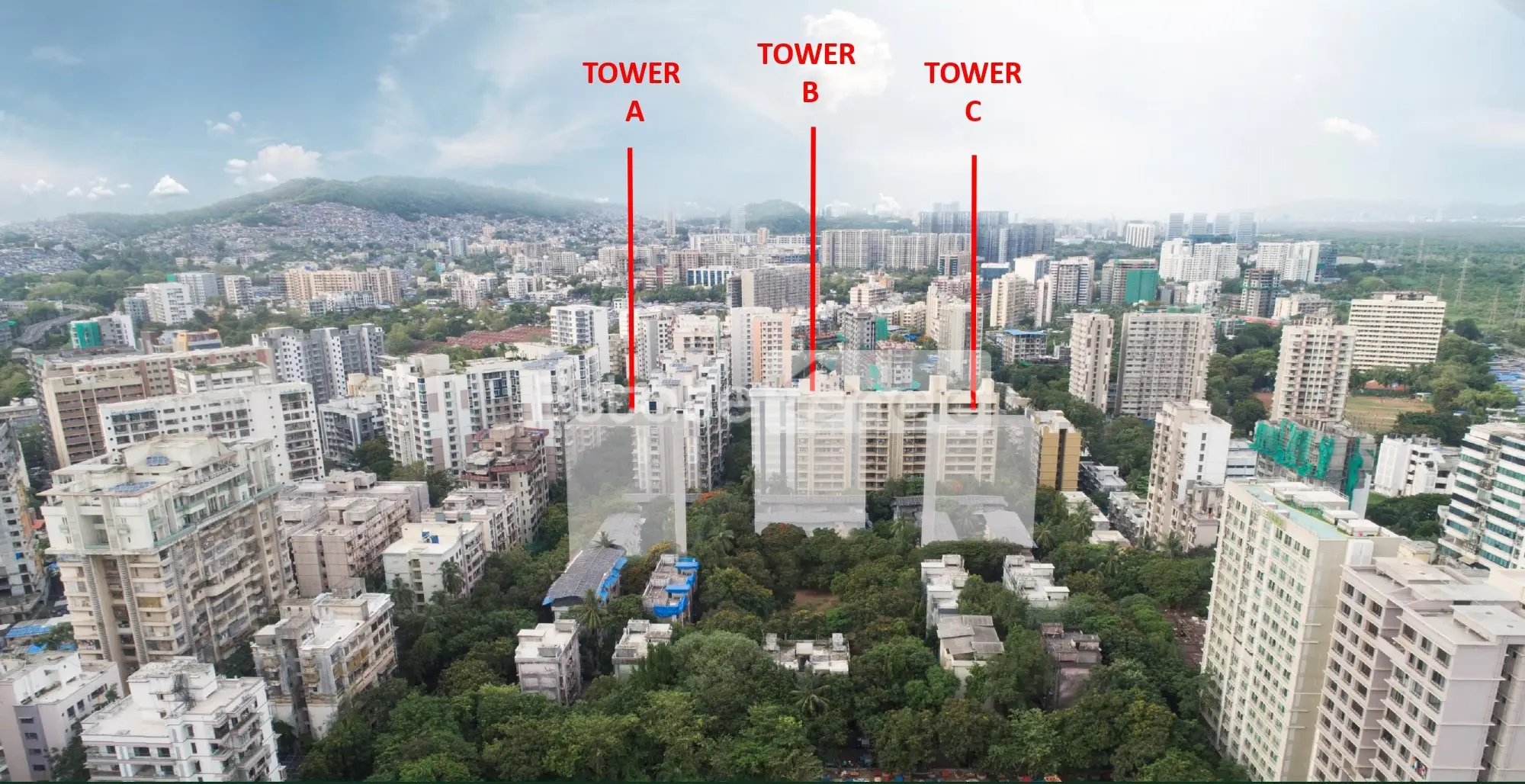 POSITION OF BUILDINGS