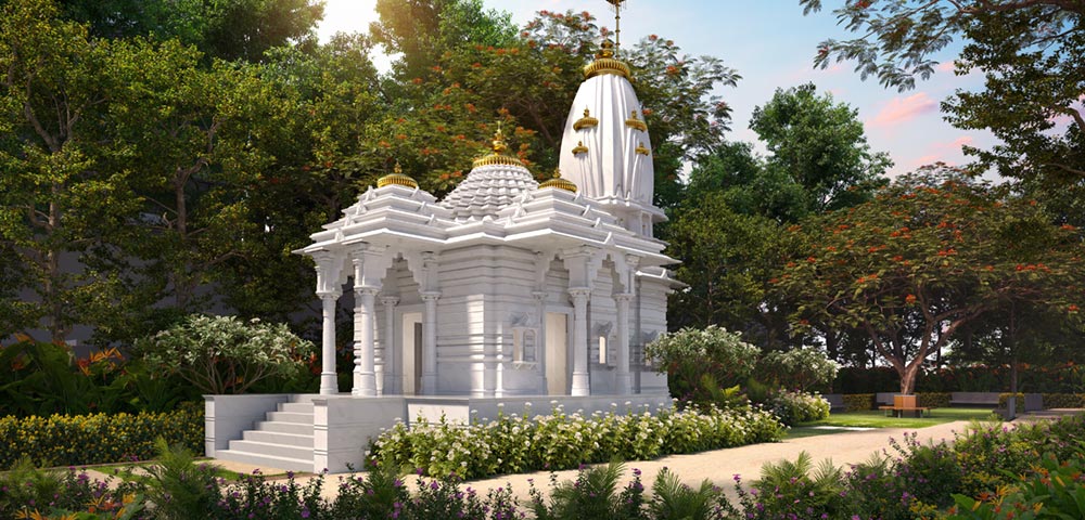 ||Spiritual retreat with Jain temple