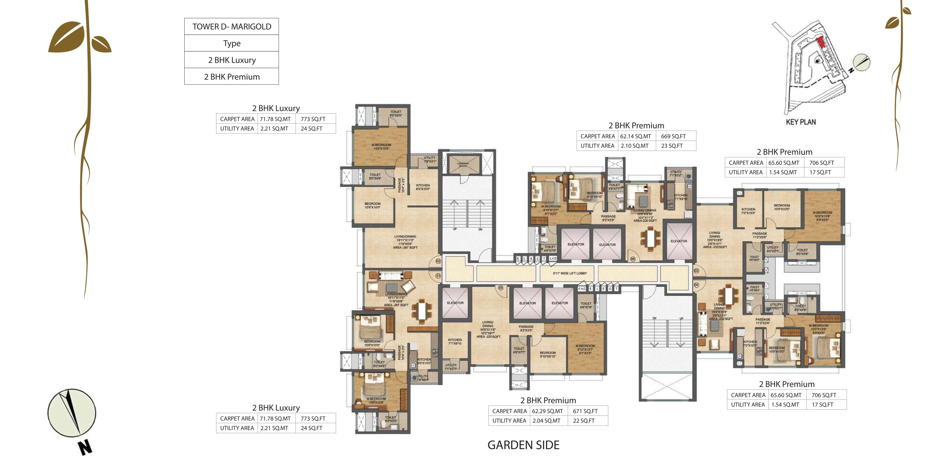 ||D Wing-Marigold D Wing-Marigold
