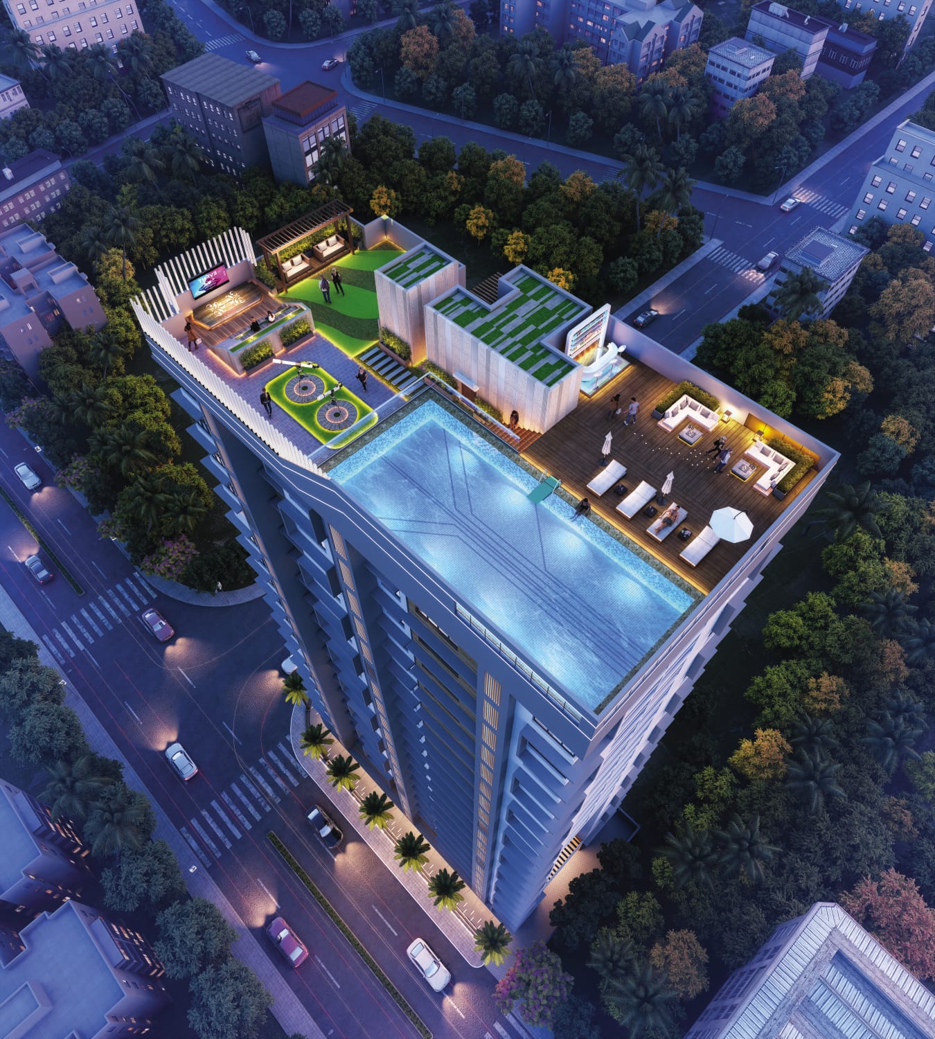 Rooftop Amenities | Elevation