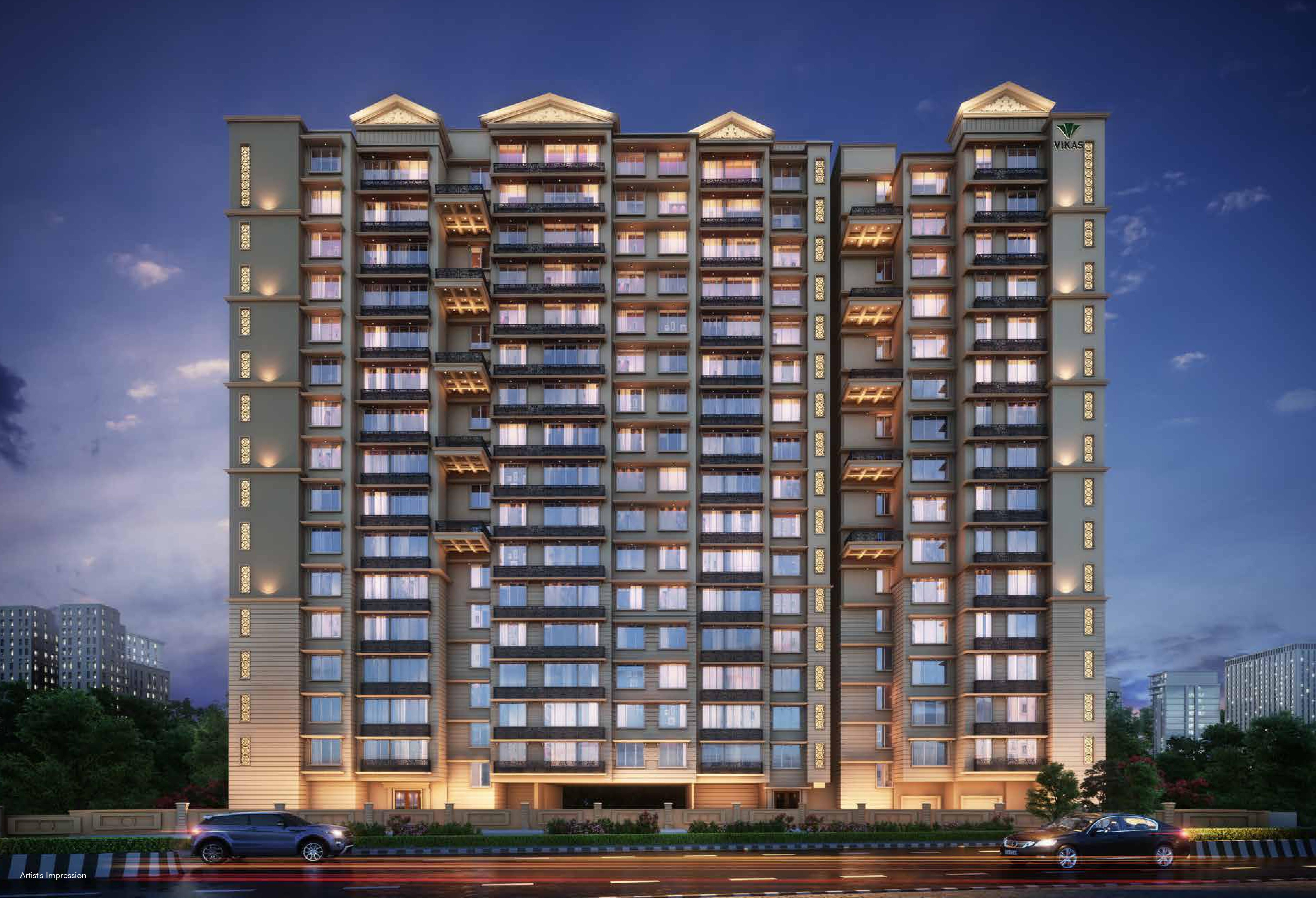 Night Elevation | Elevation  Night Elevation | Elevation